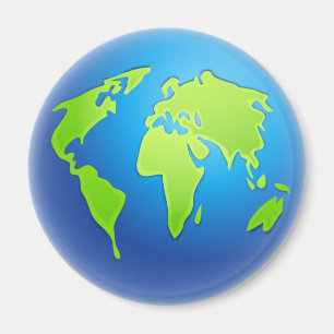 World Globe Magnet