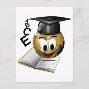 World graduation postcard
