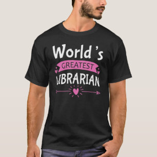 World Greatest Librarian Squad Book School Nerd T-Shirt