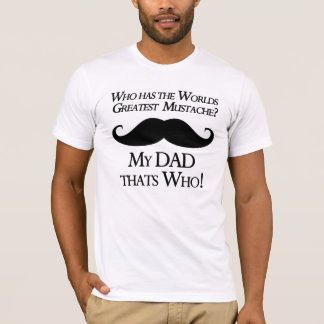 World Greatest Moustache T-Shirt