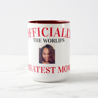 World greatest Mum Two-Tone Coffee Mug