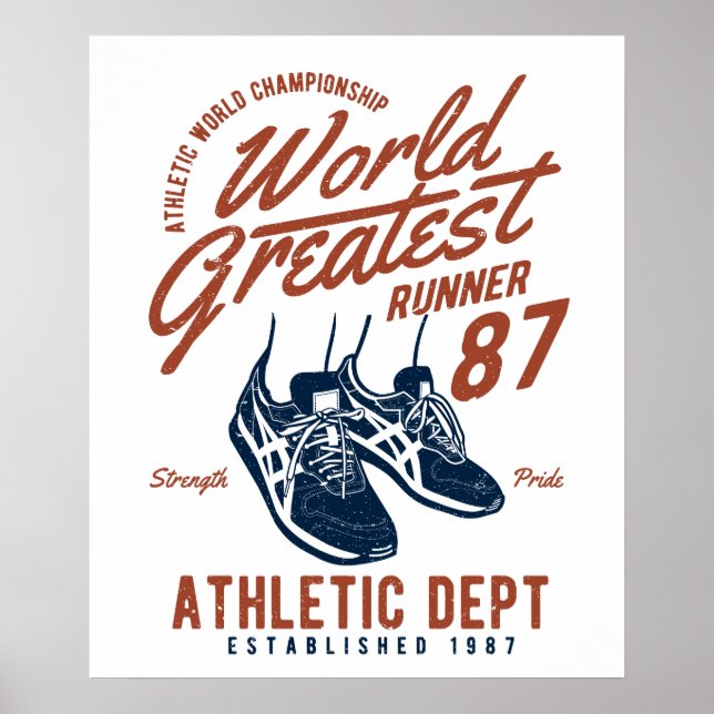 World Greatest Runner Poster (Front)