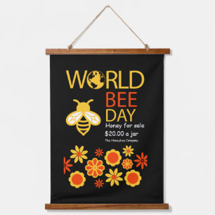 World Honey Day May 20 Hanging Tapestry