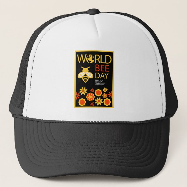 World Honey Day May 20 Trucker Hat (Front)