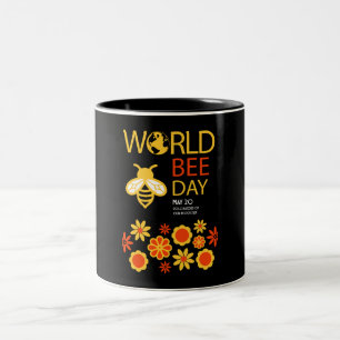World Honey Day May 20 Two-Tone Coffee Mug