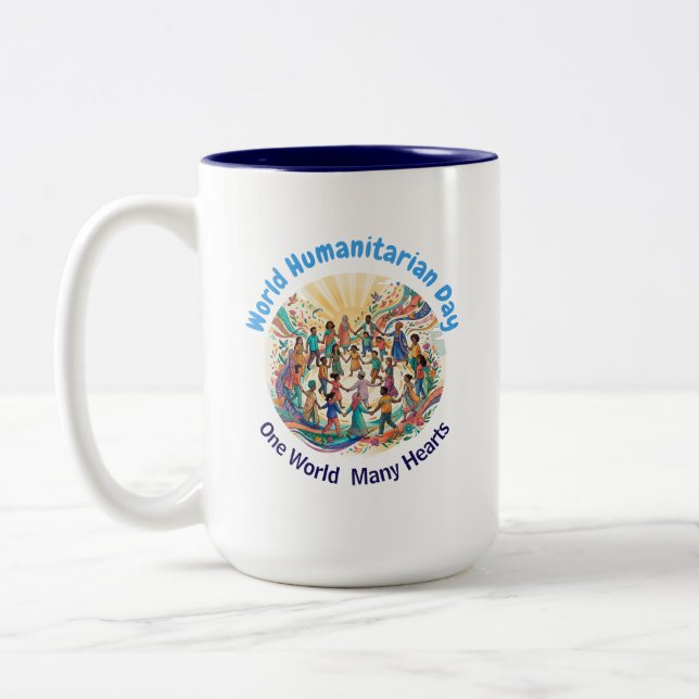 World Humanitarian Day | Humanity & Unity Mug (Left)