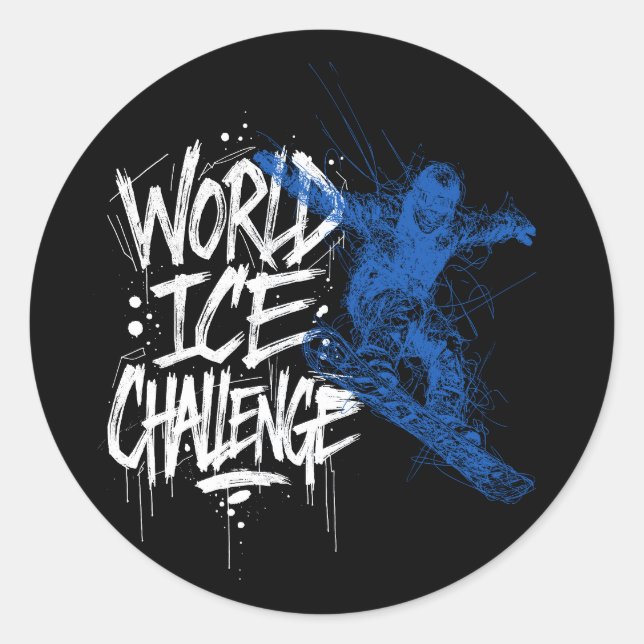 World Ice Challenge Classic Round Sticker (Front)