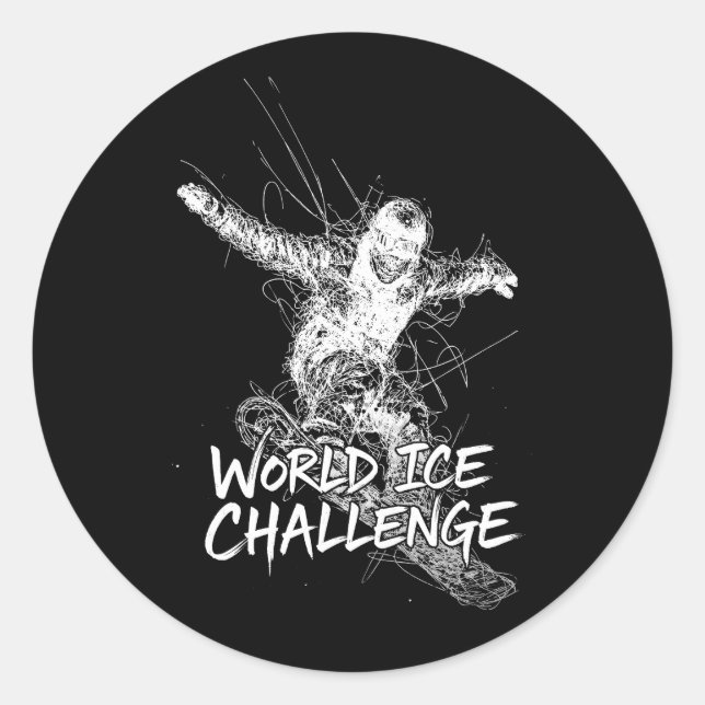 World Ice Challenge Classic Round Sticker (Front)