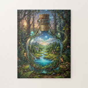 World in a Bottle Jigsaw Puzzle