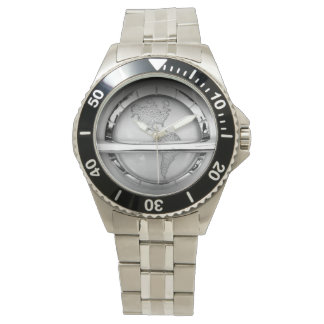 World in Chrome Watch
