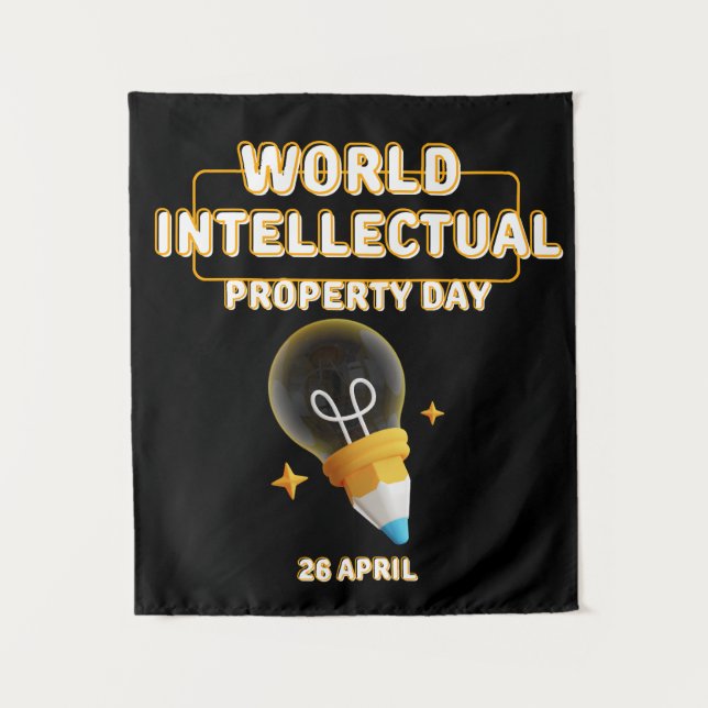  World Intellectual Property Day Tapestry (Front)