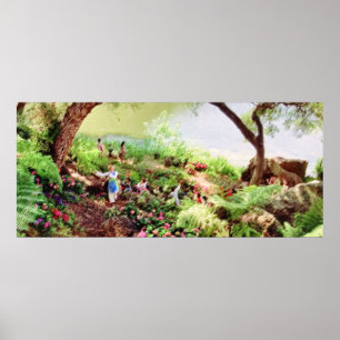 WORLD IS A CIRCLE Print, Poster Paper (Matte)