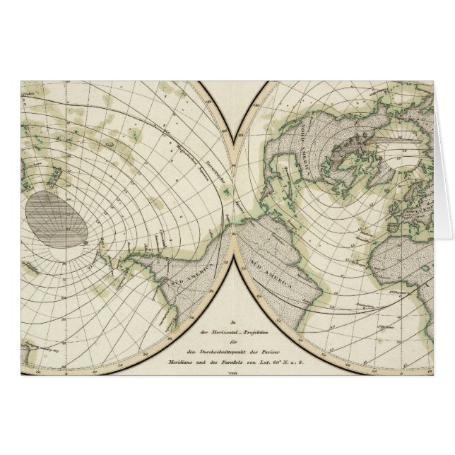 World isodynamic lines (Front Horizontal)
