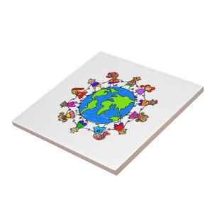 World Kids Ceramic Tile