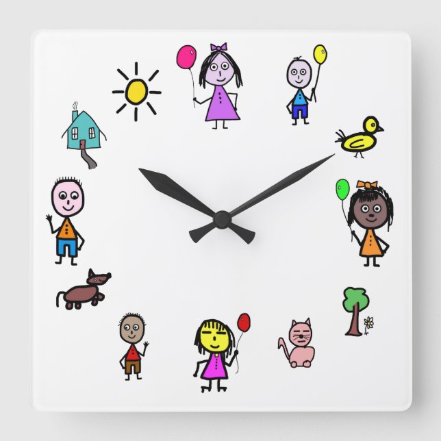 World Kids Clock (Front)