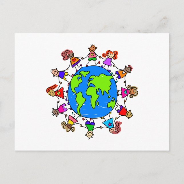 World Kids Postcard (Front)