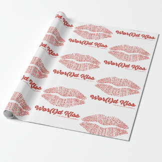 World Kiss Wrapping Paper
