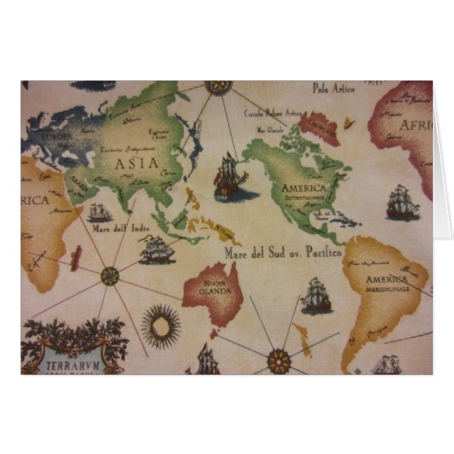 World Map (Front Horizontal)