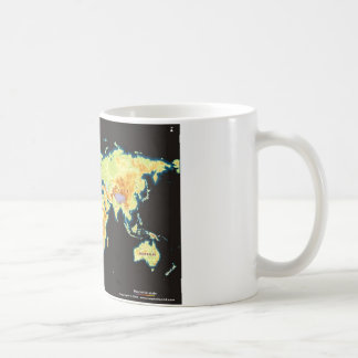 world map-2 coffee mug