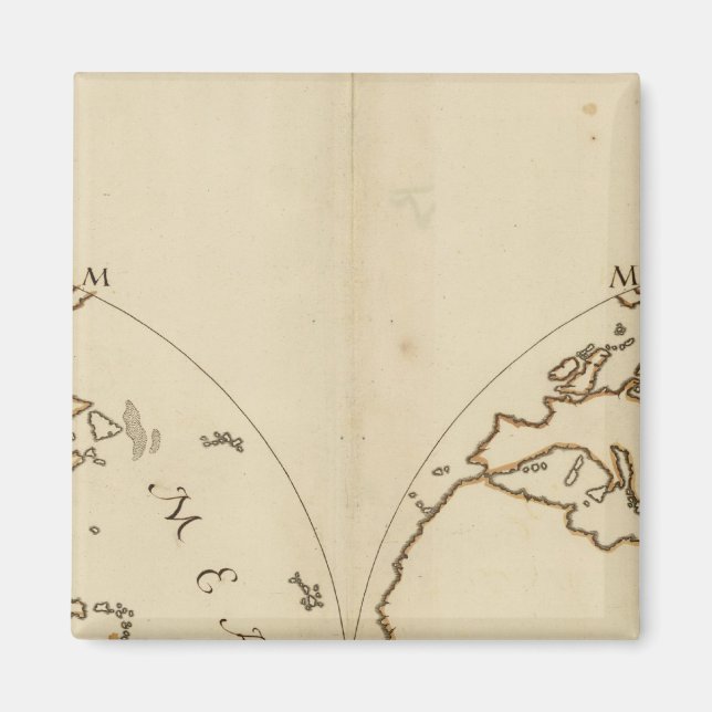 World Map 2 Magnet (Front)
