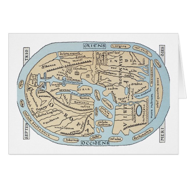 WORLD MAP 2ND CENTURY (Front Horizontal)