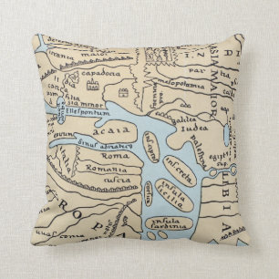 WORLD MAP 2ND CENTURY CUSHION