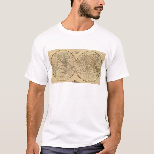 World Map 3 T-Shirt (Front)