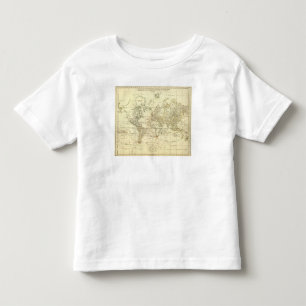World Map 5 Toddler T-Shirt