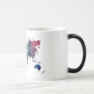 world map 6 magic mug