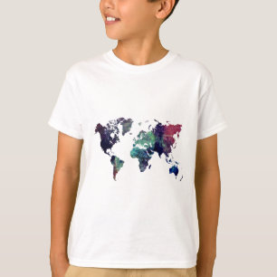 world map 6 T-Shirt