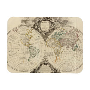 World Map 8 Magnet