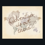 World Map Adventure is Out there UP Movie Inspired Poster<br><div class="desc">This UP inspired print (including text) is an original design inspired by the movie UP.</div>