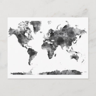 WORLD MAP BG3 - POSTCARD