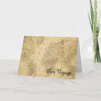 World Map Card