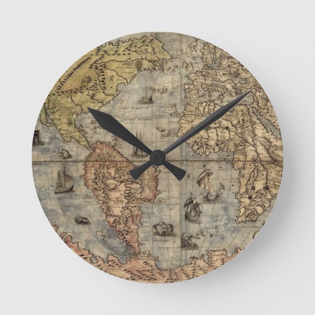 World Map Clock (Front)