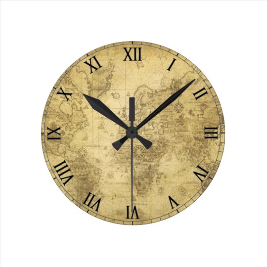 world map clock zazzle world map clock zazzle
