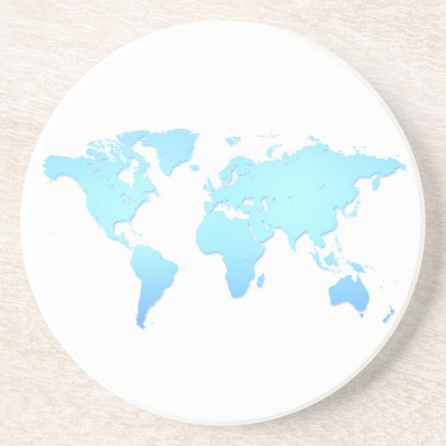 World Map Coaster (Front)