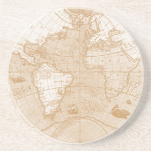 World Map Coaster