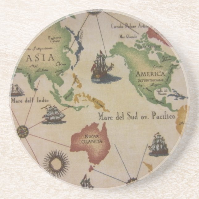 World Map Coaster (Front)