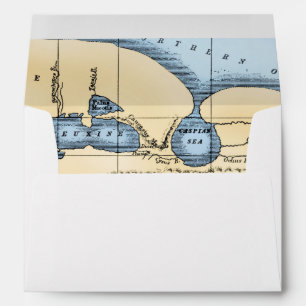 WORLD MAP: ERATOSTHENES ENVELOPES