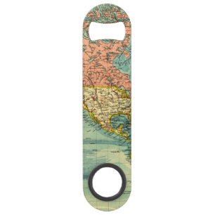 World Map Featuring United States