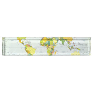 world+map+globe+country+atlas nameplate