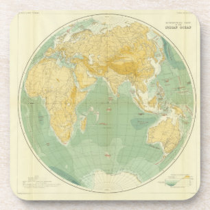World Map Indian Ocean, Europe, Asia, Africa Coaster