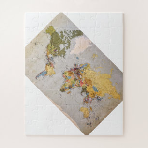 world map jigsaw puzzle