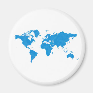World Map Magnet