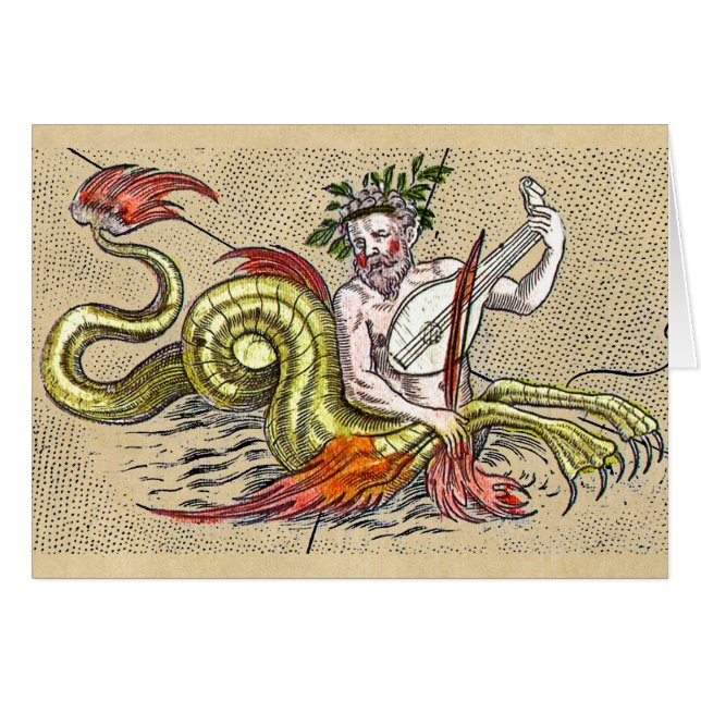 World Map Merman (Front Horizontal)