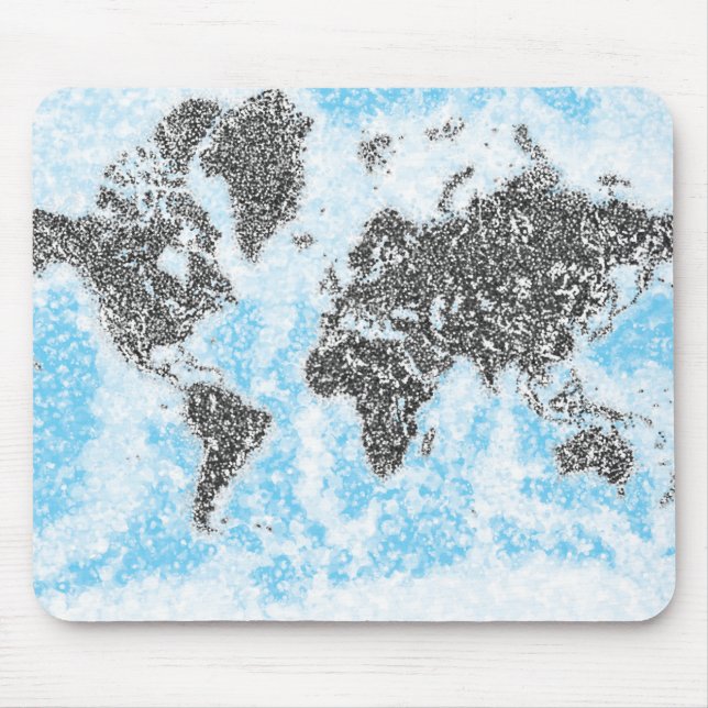 World Map Mousepad (Front)