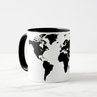 World Map Mug