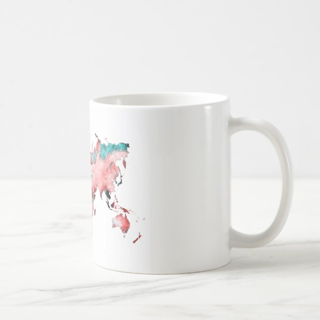world map mug (Right)