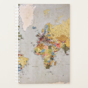 world map planner